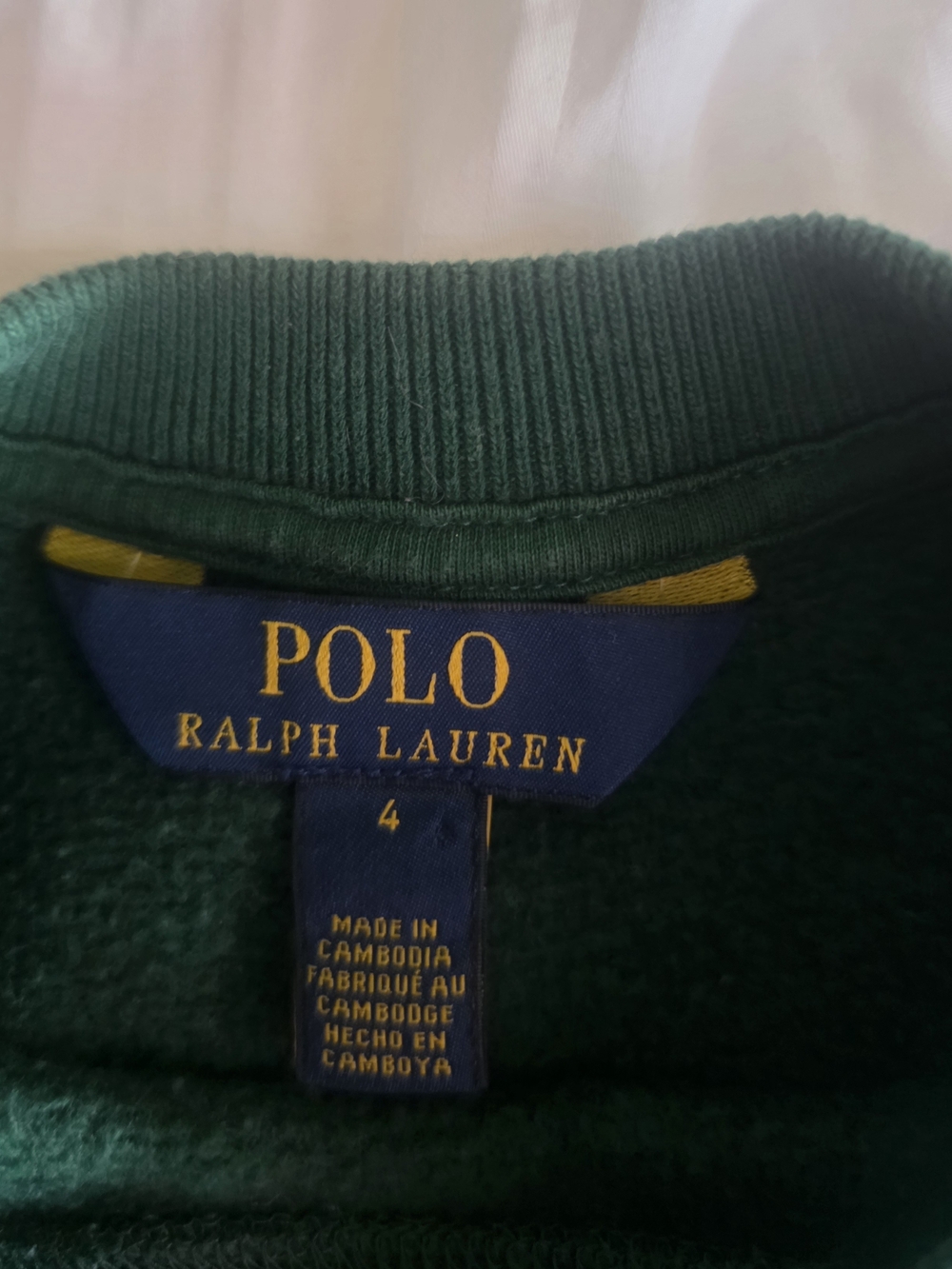 Polo by Ralph Lauren Kids Green Crewneck Sweater